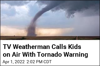 TV Weatherman Calls Kids on Air With Tornado Warning