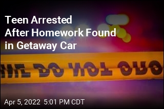 Cops: Robbery Suspect Left Homework in Getaway Car