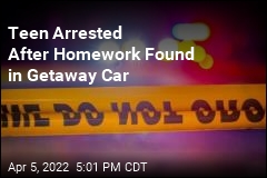 Cops: Robbery Suspect Left Homework in Getaway Car