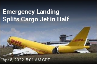 Cargo Plane Splits in Half After Emergency Landing