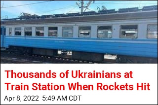 Ukraine Says Attack on Train Station Killed Dozens