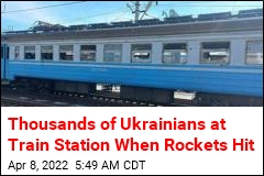 Ukraine Says Attack on Train Station Killed Dozens