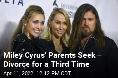 Tish Cyrus Files for Divorce From Billy Ray Again