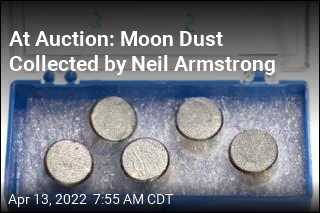 At Auction: Moon Dust Collected by Neil Armstrong