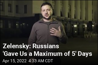 Zelensky Praises Ukrainians After 50 Days of War