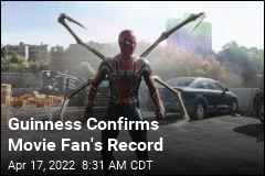 Guinness Confirms Movie Fan&#39;s Record