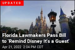 DeSantis Steps Up Feud With Disney