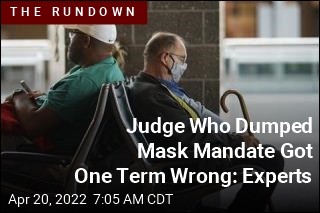 Judge Misinterpreted One Term When Dumping Mask Mandate: Experts