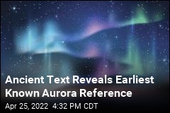 Earliest Record of Aurora Discovered in Ancient Scrolls
