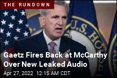 Gaetz Fires Back at McCarthy Over New Leaked Audio