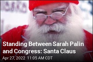 Standing Between Sarah Palin and Congress: Santa Claus