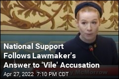 Response to &#39;Vile&#39; Accusation Brings Lawmaker National Support