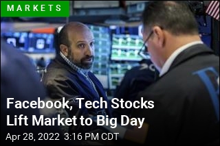 Facebook, Tech Stocks Lift Market to Big Day