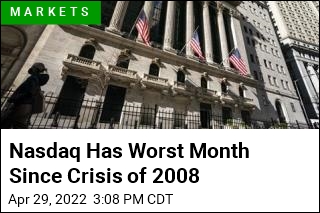Nasdaq Has Worst Month Since Crisis of 2008