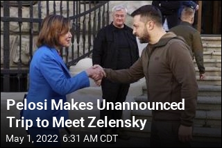 Pelosi Makes Unannounced Visit to Ukraine