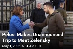 Pelosi Makes Unannounced Visit to Ukraine