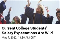 Today&#39;s College Kids Expect Lavish Starting Salaries
