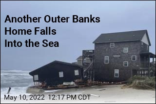 Another Outer Banks Home Falls Into the Sea
