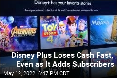 Disney Plus Adds Subscribers, Even as It Goes Through Cash