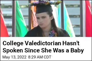 College Valedictorian Hasn&#39;t Spoken Since She Was a Baby