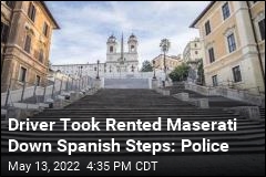 Driver Faces Charges After Rental Damaged Spanish Steps