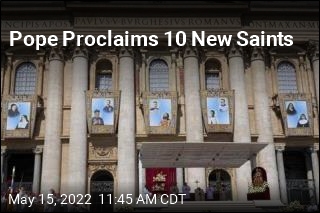 Pope Proclaims 10 New Saints