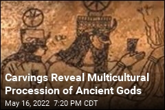 Carvings Reveal Multicultural Procession of Ancient Gods