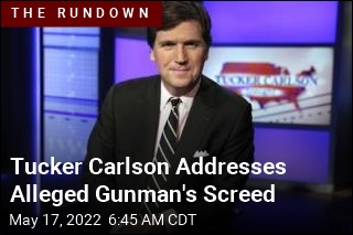Tucker Carlson Addresses Alleged Gunman&#39;s Screed