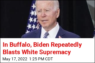 In Buffalo, Biden Repeatedly Blasts White Supremacy
