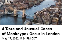 4 &#39;Rare and Unusual&#39; Cases of Monkeypox Occur in London