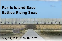 Marines Work to Keep Seas at Bay on Parris Island Base
