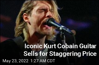 Iconic Kurt Cobain Guitar Sells for $4.5M