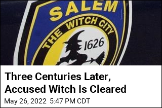 Three Centuries Later, Accused Witch Is Cleared