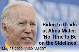 Biden to Grads at Alma Mater: &#39;No Time to Be on the Sidelines&#39;