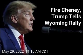 Trump Stumps Against Cheney in Wyoming