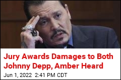 Jury Awards Damages to Both Johnny Depp, Amber Heard