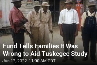 Fund Tells Families It Was Wrong to Aid Tuskegee Study