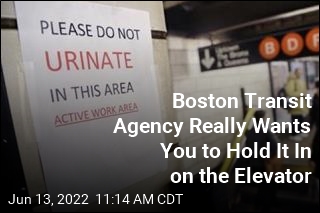 Boston Would Like You to Not Use Elevators as Urinals