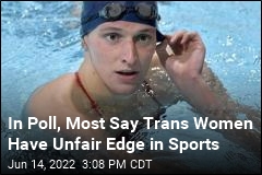 Poll: Most Americans Oppose Trans Women in Sports