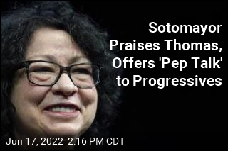 Sotomayor: Thomas &#39;Cares Deeply&#39; About the Court