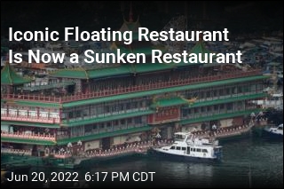 Iconic Hong Kong Floating Restaurant Capsizes, Sinks