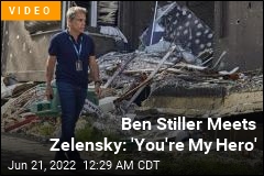 Ben Stiller Meets His Hero: Zelensky
