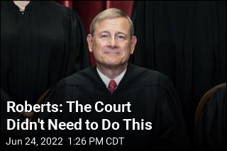 Roberts: The Court Didn&#39;t Need to Do This