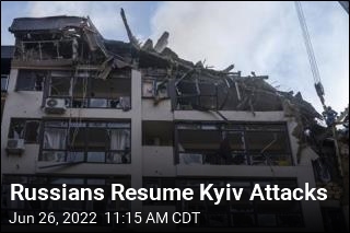 Airstrikes on Kyiv Resume