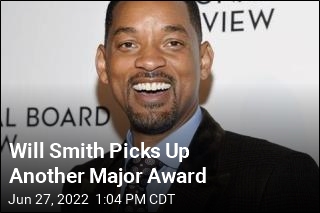 Will Smith Picks Up Another Major Award