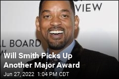 Will Smith Picks Up Another Major Award