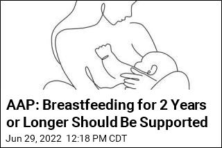AAP: Breastfeed 2 Years or Longer if You Can, Want To