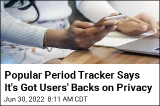 Popular Period Tracker Says It&#39;s Got Users&#39; Backs on Privacy