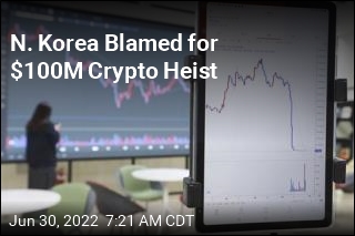 N. Korea Blamed for $100M Crypto Heist