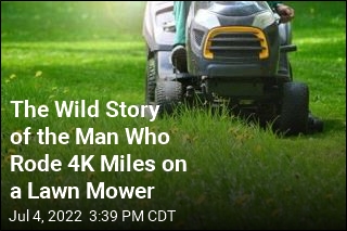 The Wild Story of the Man Who Crossed the US on a Lawn Mower